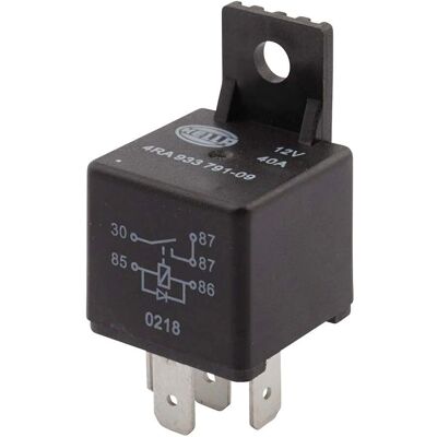 Hella Relais - 4RA 933 791-091 - 12V 5-poliges Relais für gepaarte Geräte Hella Relais - 4RA 933 791-091 - 12V 5-poliges Relais für gepaarte Geräte