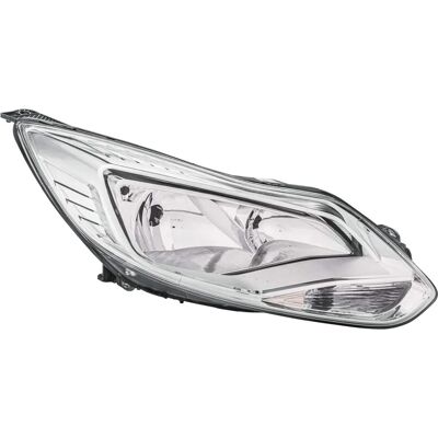 Hella Koplamp voor Ford Focus - Chroom, Rechts, Halogeen, 4 functies Hella Koplamp voor Ford Focus - Chroom, Rechts, Halogeen, 4 functies