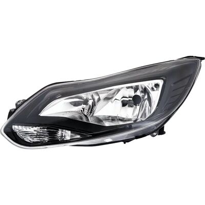 Hella Ford Focus Scheinwerfer - Schwarz, Rechts, H7/H1, 12V Hella Ford Focus Scheinwerfer - Schwarz, Rechts, H7/H1, 12V