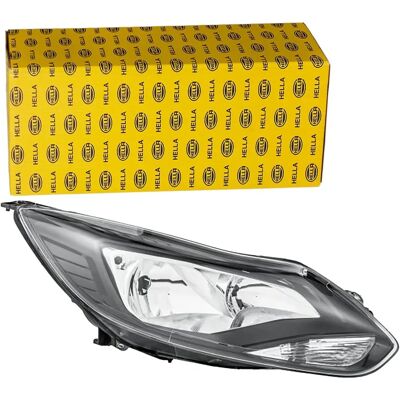 Reflektor Hella Ford - Halogen, Prawy, Czarny, Model 1715432 - Reflektor Reflektor Hella Ford - Halogen, Prawy, Czarny, Model 1715432 - Reflektor