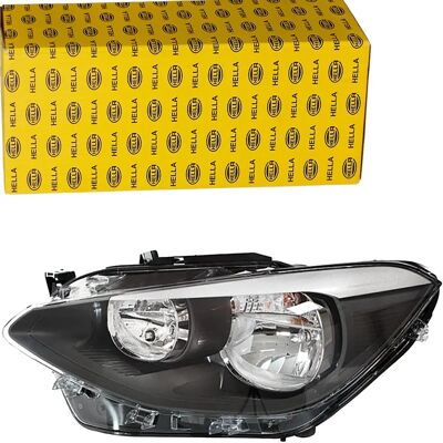 Hella BMW 1-serie strålkastare - Vänster, H7, 12V Hella BMW 1-serie strålkastare - Vänster, H7, 12V