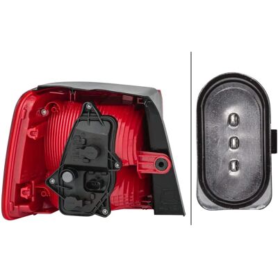 Hella Rechts Rückleuchte VW Touran 1T3 - Heckleuchte Hella Rechts Rückleuchte VW Touran 1T3 - Heckleuchte