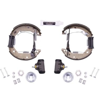 Kit de Placute de Frână Hella - Tambur 180mm - Pentru Peugeot 205, Renault 19 Kit de Placute de Frână Hella - Tambur 180mm - Pentru Peugeot 205, Renault 19