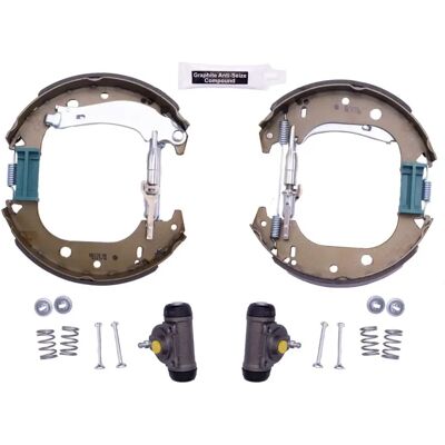 Hella Bremsbacken-satz Hinterachse - Bremsbackensatz für Fiat Doblo & Alfa Romeo Hella Bremsbacken-satz Hinterachse - Bremsbackensatz für Fiat Doblo & Alfa Romeo