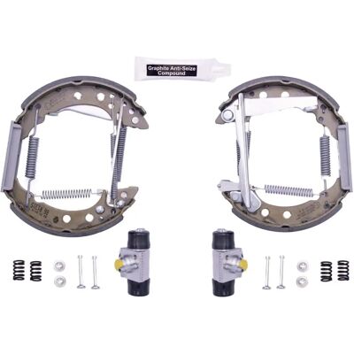 Set de Plăcuțe de Frână Hella - 180mm Axul spate - Potrivit pentru Audi, Seat, VW Set de Plăcuțe de Frână Hella - 180mm Axul spate - Potrivit pentru Audi, Seat, VW