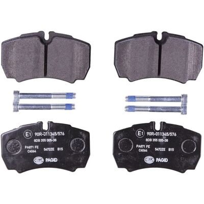 Hella Pagid Bremsbeläge für IVECO Daily 6 - Bremssatz Hella Pagid Bremsbeläge für IVECO Daily 6 - Bremssatz