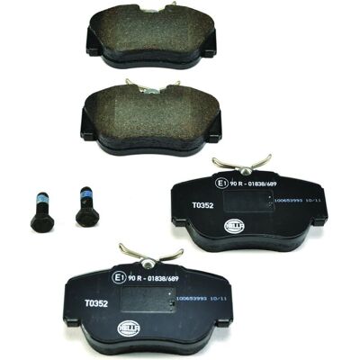 Hella Pagid Mercedes 190 Brake Pads - Brake System Hella Pagid Mercedes 190 Brake Pads - Brake System