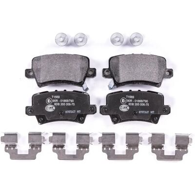 Hella Pagid Honda Civic 8db Hinterachse Bremsbeläge - Scheibenbremse Hella Pagid Honda Civic 8db Hinterachse Bremsbeläge - Scheibenbremse