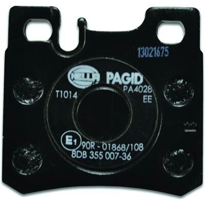 Hella Pagid Bremsbeläge 8DB 355 007-361 für Mercedes - Bremssystem Hella Pagid Bremsbeläge 8DB 355 007-361 für Mercedes - Bremssystem