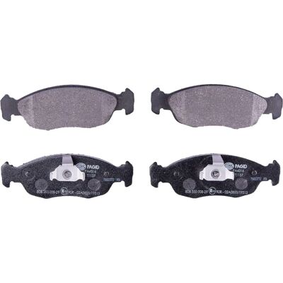 Pastiglie freno Hella Pagid - Anteriori per Peugeot 306, 106, 205 Pastiglie freno Hella Pagid - Anteriori per Peugeot 306, 106, 205