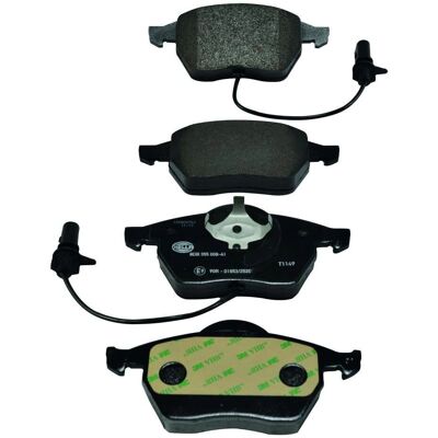 Hella Pagid Bremsbeläge - Vorne für Audi A4 A6 Passat - Bremssystem Hella Pagid Bremsbeläge - Vorne für Audi A4 A6 Passat - Bremssystem