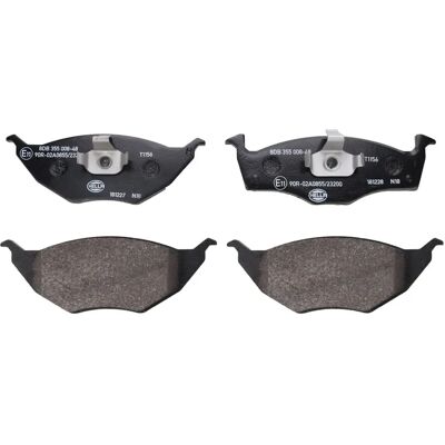 Hella Pagid Bremsbeläge Vorderachse - VW Lupo, OEM 6E0698151 Hella Pagid Bremsbeläge Vorderachse - VW Lupo, OEM 6E0698151