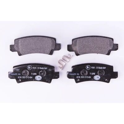 Bremsesko Hella Pagid for Toyota Corolla - Skivebremse system med slitasjevarsler Bremsesko Hella Pagid for Toyota Corolla - Skivebremse system med slitasjevarsler