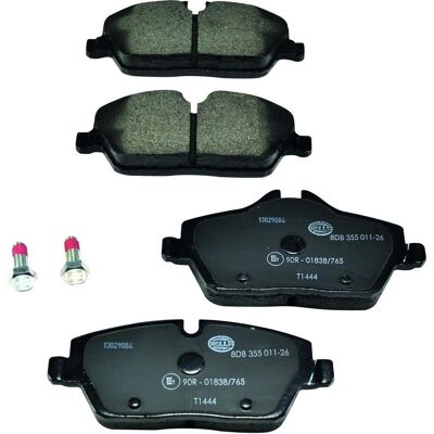 Μπροστινές ταπετσαρίες φρένων Hella Pagid - Για BMW 1, 2, Mini - Δείκτης φθοράς Μπροστινές ταπετσαρίες φρένων Hella Pagid - Για BMW 1, 2, Mini - Δείκτης φθοράς