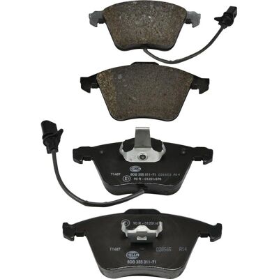 Pastiglie freno anteriori Hella Pagid per Audi A4 A6 - Compatibili Dischi Pastiglie freno anteriori Hella Pagid per Audi A4 A6 - Compatibili Dischi