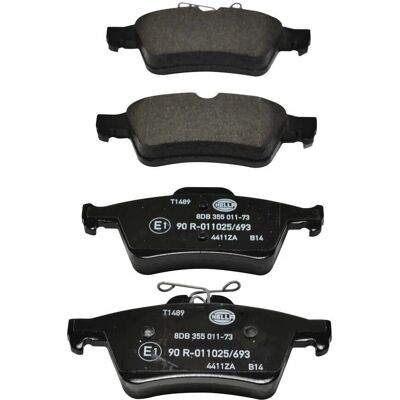 Plaquettes de frein Hella Pagid - Modèle 8DB 355 011-731 - Convient pour Cadillac, Chevrolet, Citroën, Daimler Plaquettes de frein Hella Pagid - Modèle 8DB 355 011-731 - Convient pour Cadillac, Chevrolet, Citroën, Daimler