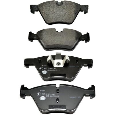 Hella Pagid Brake Pad Set - Front Axle - Suitable for BMW 1, 3, 8 Series Hella Pagid Brake Pad Set - Front Axle - Suitable for BMW 1, 3, 8 Series