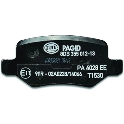 Πίσω ταμπούρα φρένων Hella Pagid - Mercedes A/B-Class - 8DB 355 012-131 Πίσω ταμπούρα φρένων Hella Pagid - Mercedes A/B-Class - 8DB 355 012-131