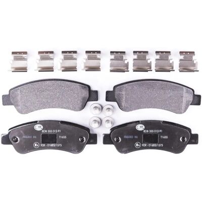 Hella Pagid Brake Pads - Model 8DB 355 012-911 for Citroën Jumper, Fiat Ducato, Opel Movano Hella Pagid Brake Pads - Model 8DB 355 012-911 for Citroën Jumper, Fiat Ducato, Opel Movano