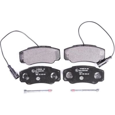 Pastilhas de freio traseiras Hella Pagid - Sistema de freios Pastilhas de freio traseiras Hella Pagid - Sistema de freios