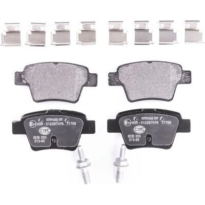 Pastiglie freno posteriori Hella Pagid - Set per Peugeot 207, 307 Pastiglie freno posteriori Hella Pagid - Set per Peugeot 207, 307