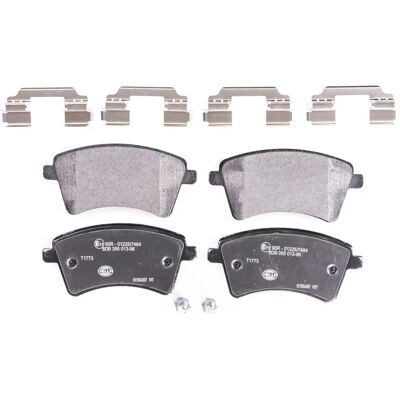 Hella Pagid Front Brake Pads - Brake Pads, Disc Brake, Mercedes Citan, Renault Kangoo Hella Pagid Front Brake Pads - Brake Pads, Disc Brake, Mercedes Citan, Renault Kangoo