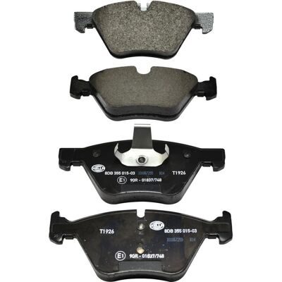 Hella Pagid BMW 5 X1 Brake Pads - Wear Indicator, 2-Year Warranty Hella Pagid BMW 5 X1 Brake Pads - Wear Indicator, 2-Year Warranty