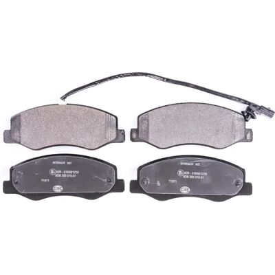 Hella Pagid Bremsbeläge Nissan Interstar NV400 Opel Movano - Scheibenbremssatz Hella Pagid Bremsbeläge Nissan Interstar NV400 Opel Movano - Scheibenbremssatz