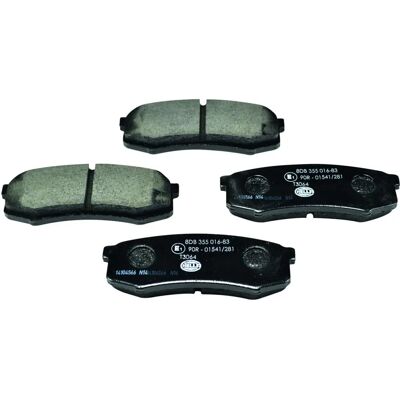 Pastilhas de freio Hella Pagid Mitsubishi Pajero Toyota 4FJ Fortune - Sistema de freios Pastilhas de freio Hella Pagid Mitsubishi Pajero Toyota 4FJ Fortune - Sistema de freios