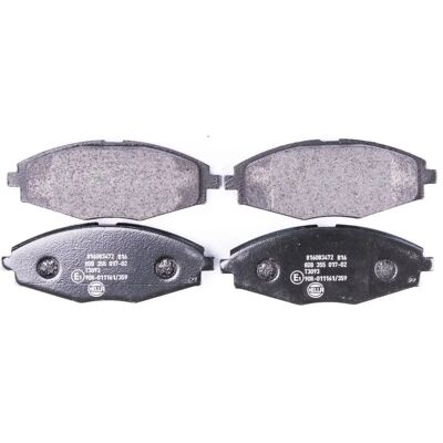 Pastillas de freno delanteras Hella Pagid - Juego para Chevrolet Lanos, Matiz, Spark, Daewoo Lan Pastillas de freno delanteras Hella Pagid - Juego para Chevrolet Lanos, Matiz, Spark, Daewoo Lan