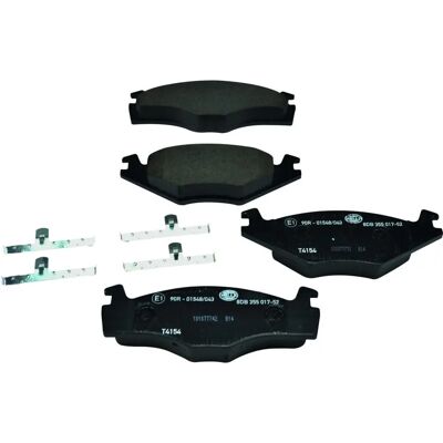 Pastillas de freno delanteras Hella Pagid - Compatible con VW, Audi, Seat, Skoda Pastillas de freno delanteras Hella Pagid - Compatible con VW, Audi, Seat, Skoda