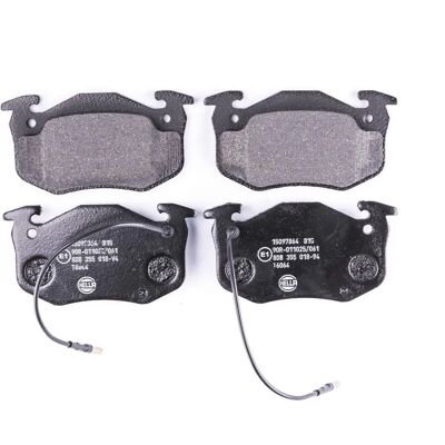 Hella Pagid Renault Twingo Brake Pads - Disc Brake, Wear Indicator Hella Pagid Renault Twingo Brake Pads - Disc Brake, Wear Indicator