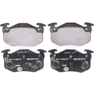 Hella Pagid Brake Pads Rear - Brake System Compatible Hella Pagid Brake Pads Rear - Brake System Compatible