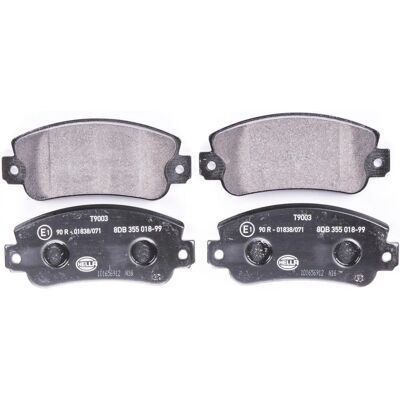 Hella Pagid Bremsbelagsatz - Vorne passend für Autobianchi Y10 Fiat 131 Panda Hella Pagid Bremsbelagsatz - Vorne passend für Autobianchi Y10 Fiat 131 Panda