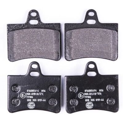 Pastilhas de freio traseiras Hella Pagid para Citroën C5 - Compatível com disco Pastilhas de freio traseiras Hella Pagid para Citroën C5 - Compatível com disco