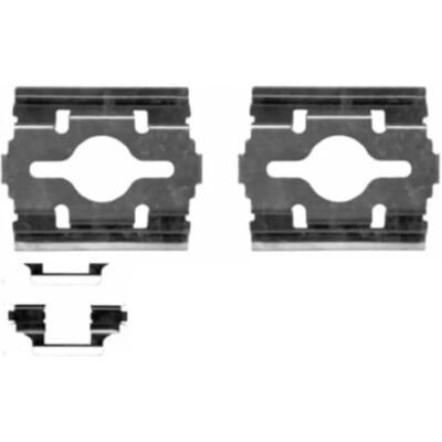 Hella A02506 Sett med Bremseklosser - Bremssystemtilbehør for Citroën Jumper, Peugeot Boxer, Fiat Ducato Hella A02506 Sett med Bremseklosser - Bremssystemtilbehør for Citroën Jumper, Peugeot Boxer, Fiat Ducato