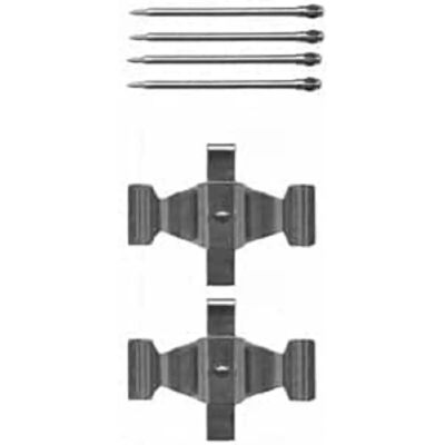 Hella 8DZ 355 204-041 Bremseskive sæt - Mercedes-Benz Hella 8DZ 355 204-041 Bremseskive sæt - Mercedes-Benz