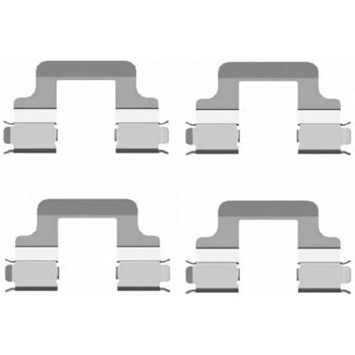 Hella Bremsbeläge-Set - Hinterachse - Für Audi, VW, Seat, Skoda Hella Bremsbeläge-Set - Hinterachse - Für Audi, VW, Seat, Skoda