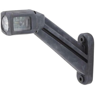 Luz lateral Hella - LED 12V/24V, Montagem lateral, Certificado ECE Luz lateral Hella - LED 12V/24V, Montagem lateral, Certificado ECE