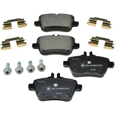 Hella Pagid Bremsbeläge für Mercedes A-Klasse, B-Klasse, CLA, SLK - Scheibenbremse Hella Pagid Bremsbeläge für Mercedes A-Klasse, B-Klasse, CLA, SLK - Scheibenbremse