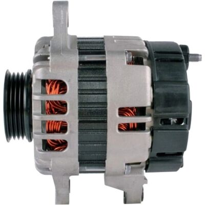 Hyundai 3730002550 Generator - 70A, V-snaar pulley, Voor Hyundai Atos, Getz, i10, Kia Picanto Hyundai 3730002550 Generator - 70A, V-snaar pulley, Voor Hyundai Atos, Getz, i10, Kia Picanto