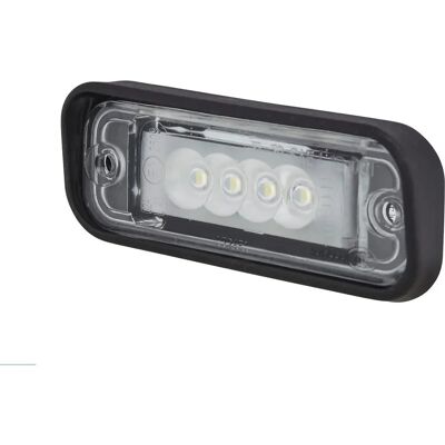 Hella Modelo 200824520 Luz de Placa de Matricula LED - Negro - Externo - Legal para la Calle Hella Modelo 200824520 Luz de Placa de Matricula LED - Negro - Externo - Legal para la Calle