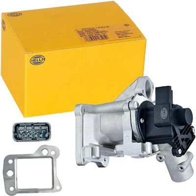 Zawór EGR Agr od Hella - Elektryczny, 12V - Pasuje do Citroën C-crosser C5 C6 C8 - Część silnika Zawór EGR Agr od Hella - Elektryczny, 12V - Pasuje do Citroën C-crosser C5 C6 C8 - Część silnika