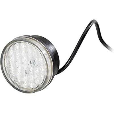 Luz diurna LED Hella - 2BE 980 691-001 - Amarillo/blanco - Montaje frontal Luz diurna LED Hella - 2BE 980 691-001 - Amarillo/blanco - Montaje frontal