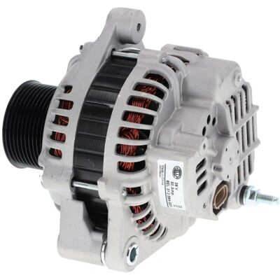 Hella Generator 90A - Alternator 28V with 12-rib belt pulley Hella Generator 90A - Alternator 28V with 12-rib belt pulley