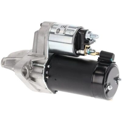 Hella Startmotor - 12V 1kW, 2 Monteringshål, 75mm Fläns - Startartyp Hella Startmotor - 12V 1kW, 2 Monteringshål, 75mm Fläns - Startartyp