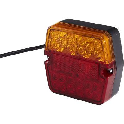 Hella Rear Light - LED, Black, Red, Yellow - Rear Light Hella Rear Light - LED, Black, Red, Yellow - Rear Light