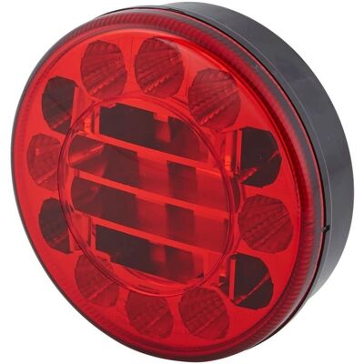 Hella Takavalaisin - LED, Musta, Oikea/Vasen, 12V/24V Hella Takavalaisin - LED, Musta, Oikea/Vasen, 12V/24V