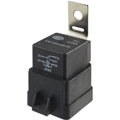 Hella Relä L000005177 - 24V, 5-polig, Induktiv/Resistiv
Last - Professionell montering Hella Relä L000005177 - 24V, 5-polig, Induktiv/Resistiv
Last - Professionell montering