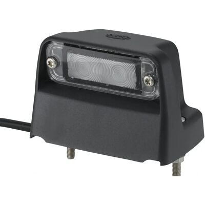 Hella Kennzeichenleuchte - Graue LED 12V 24V Hella Kennzeichenleuchte - Graue LED 12V 24V